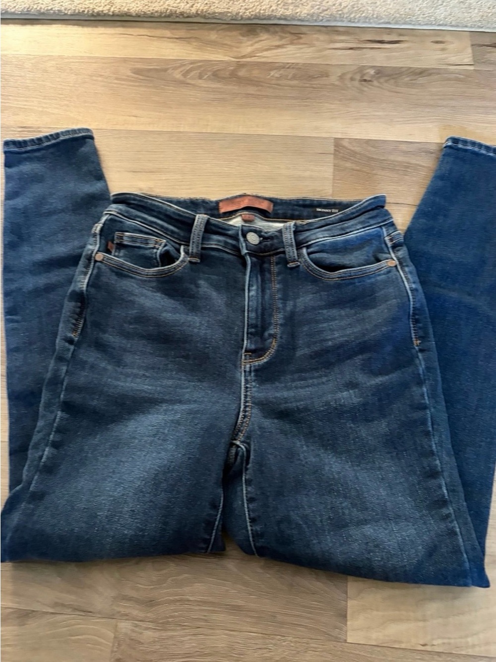 Judy Blue Los Angeles Skinny Fit Stretch Jeans Women's Size 5/27 Ankle Length